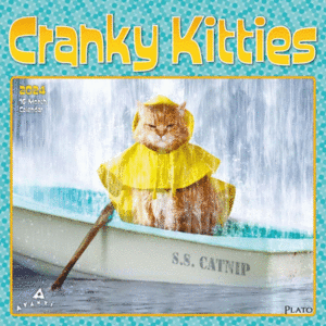 Cranky Kitties, 16 Month: calendario de pared 2024