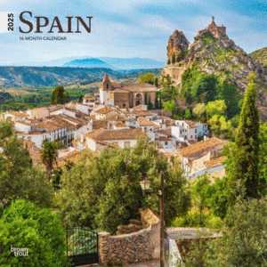 Spain, 16 Month: calendario de pared 2025