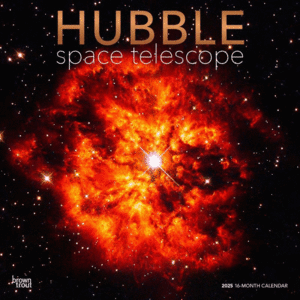 Hubble Space Telescope, 16 Month: calendario de pared 2025