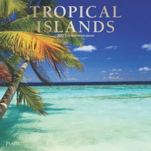 Tropical Islands, 16 Month: calendario de pared 2025