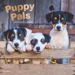 Puppy Pals 2025, 16 Month: calendario de pared 2025