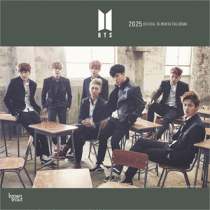 BTS Official, 16 Month: calendario de pared 2025