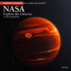 Nasa Explore the Universe, 18 Month: calendario de pared 2025