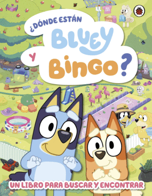 Bluey. Actividades  - ¿Dónde están Bluey y Bingo?