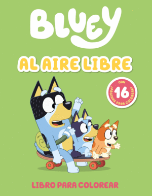 Bluey. Al aire libre