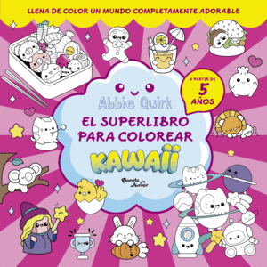 Superlibro para colorear kawaii, El