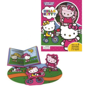Libro con bloques Hello Kitty