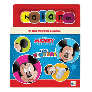 Mini Libro magnetico los sentidos: Mickey