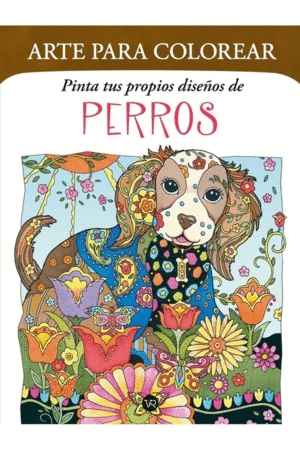 Arte para colorear. Pinta tus propios diseños de perros