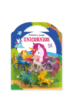 Colorea y juega: Unicornios