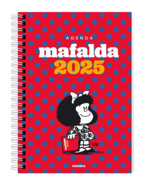 Mafalda, columnas, roja, anillada: agenda semanal 2025