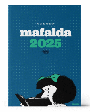 Mafalda, columnas, encuadernada: agenda semanal 2025