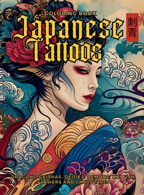 Japanese Tattoos Coloring Book: The Art of Irezumi