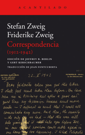 Correspondencia 1912-1942