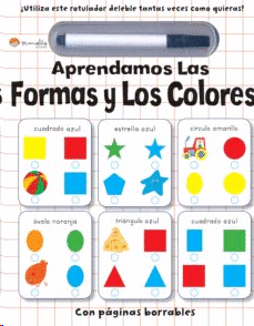 Aprendamos las formas y colores (con páginas borrables)