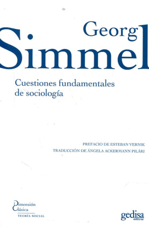 Cuestiones fundamentales de sociología