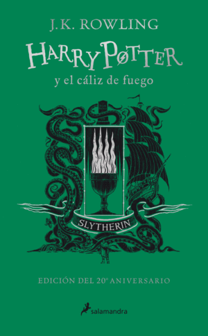 Harry Potter y el cáliz de fuego (Verde Slytherin)