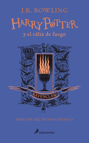 Harry Potter y el cáliz de fuego (Azul Ravenclaw)
