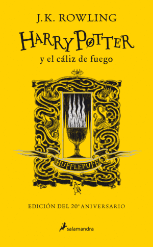 Harry Potter y el cáliz de fuego (Amarillo Hufflepuff)