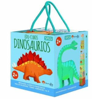 Dinosaurios: juego de 10 cubos