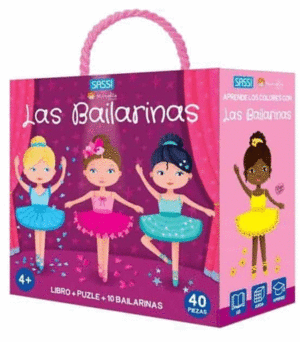 Bailarinas, Las: rompecabezas 40 piezas y 10 bailarinas de cartón