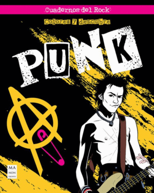 Punk: Colorea y descubre