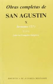 Obras completas de San Agustín. X