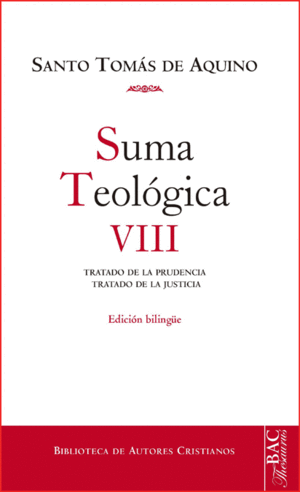 Suma teológica. Vol. VIII