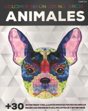 Coloree según los números: Animales