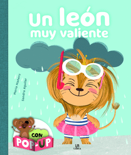 Un león muy valiente