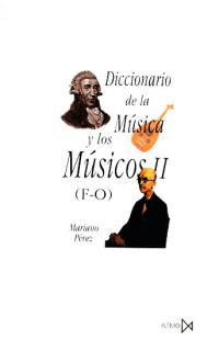 Diccionario de música y los músicos II