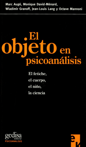 Objeto en psicoanálisis, El