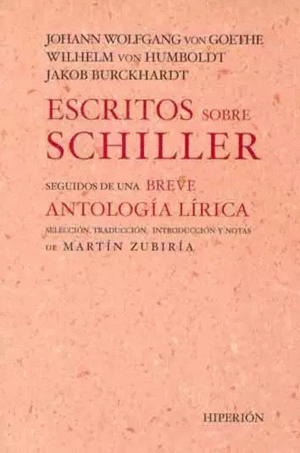 Escritos sobre Schiller