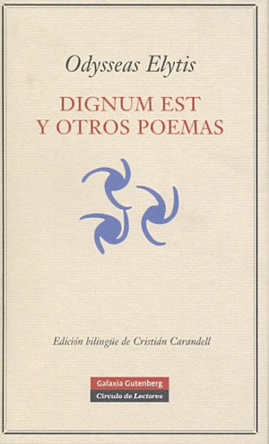 Dignum est y otros poemas