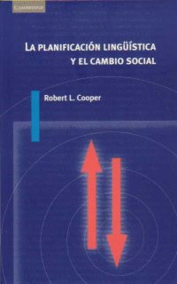Planificación lingüística y el cambio social, La
