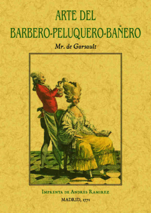 Arte del barbero-peluquero-bañero
