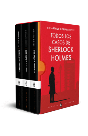 Todos los casos de Sherlock Holmes: Edición limitada (Estuche con 3 volúmenes)