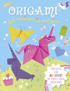 Origami del unicornio mágico