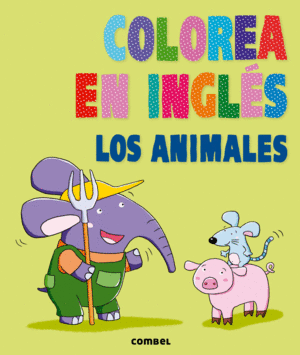 Colorea en inglés los animales