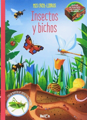 Insectos y bichos (Mis Crea-Libros)
