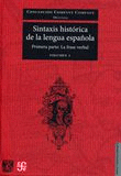 Sintaxis histórica de la lengua española