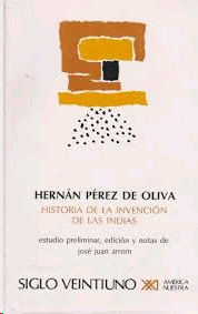 Historia de la invención de las indias