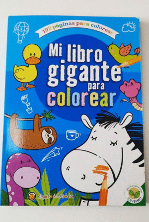 Mi libro gigante para colorear (azul)