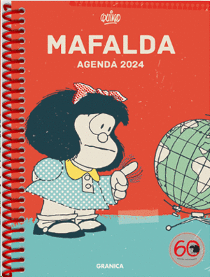 Mafalda, columnas, rojo, anillada: agenda semanal 2024