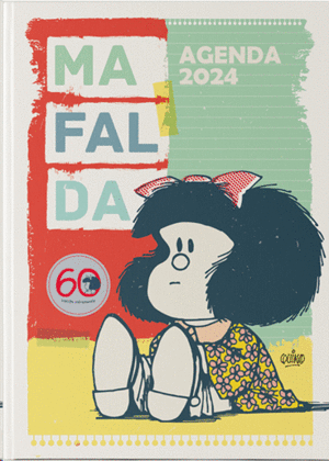 Mafalda, encuadernada: agenda semanal 2024
