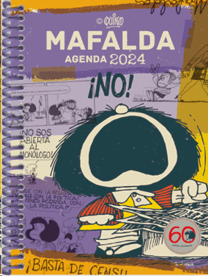 Mafalda feminista, violeta, anillada: agenda semanal 2024