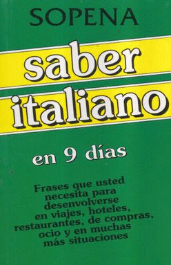 Saber italiano en 9 días