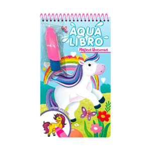 Aqua libro: mágicos unicornios