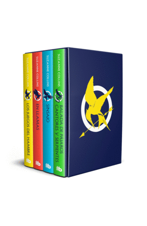 Estuche Los Juegos del Hambre (Contiene: Los Juegos del Hambre / En Llamas / Sinsajo / Balada de Pajaros Cantores Y Serpientes) / The Hunger Games Box