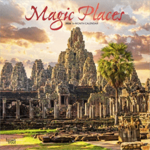 Magic Places, 16 Month: calendario de pared 2026